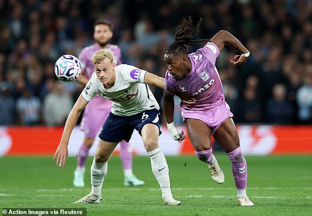 Jan Paul van Hecke has made mistakes on the ball because he takes risks, because De Zerbi wants him to break lines either by running the ball from deep or punching passes forward