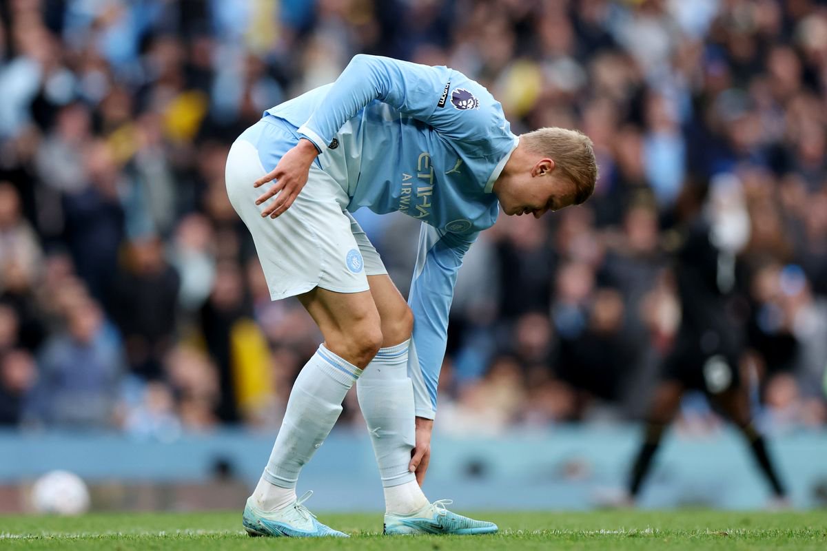 Manchester City striker Erling Haaland 