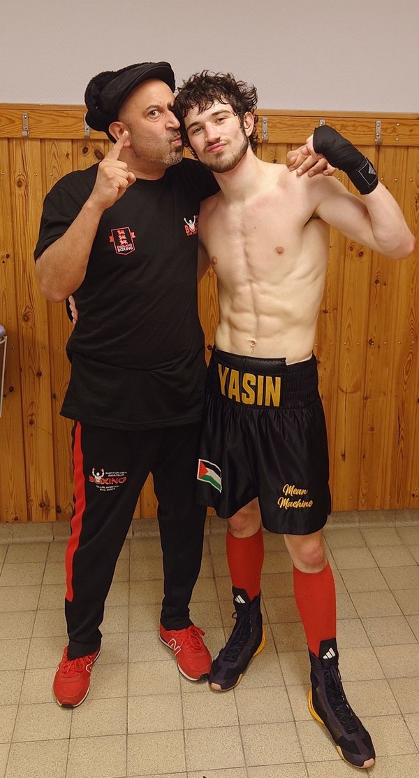 Yasin Saddiq at Barton Hill Boxing Club