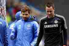 John Terry with then-Chelsea manager Andre Villas Boas