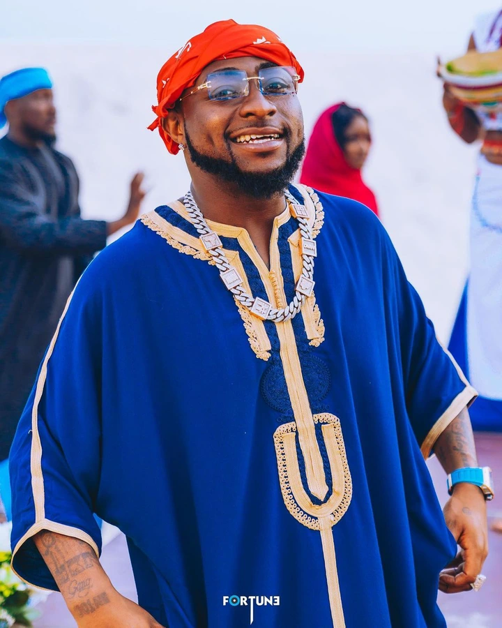 PHOTOS: Singer Davido Shows Off His Designer Outfit Worth N1