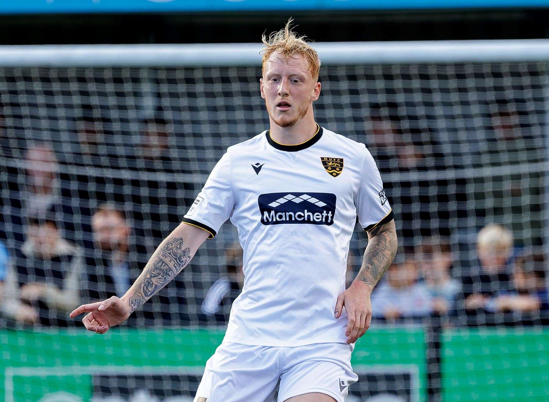 Defender Taylor Foran has just completed a year with Maidstone United. Picture: Helen Cooper