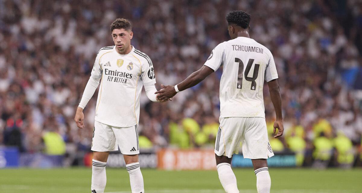 Federico Valverde et Aurélien Tchouaméni