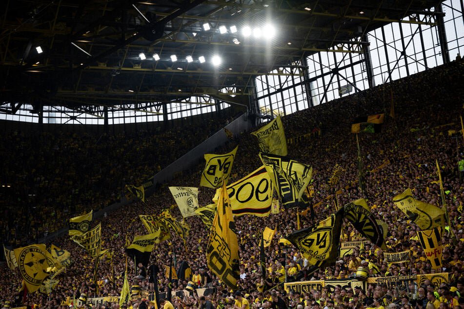 Augen aufs Grün: Das soll nicht nur auf der Südtribüne im Westfalenstadion gelten.