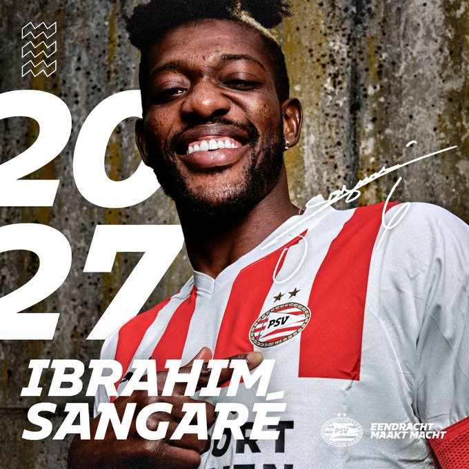 Ibrahim Sangaré prolonge avec le PSV