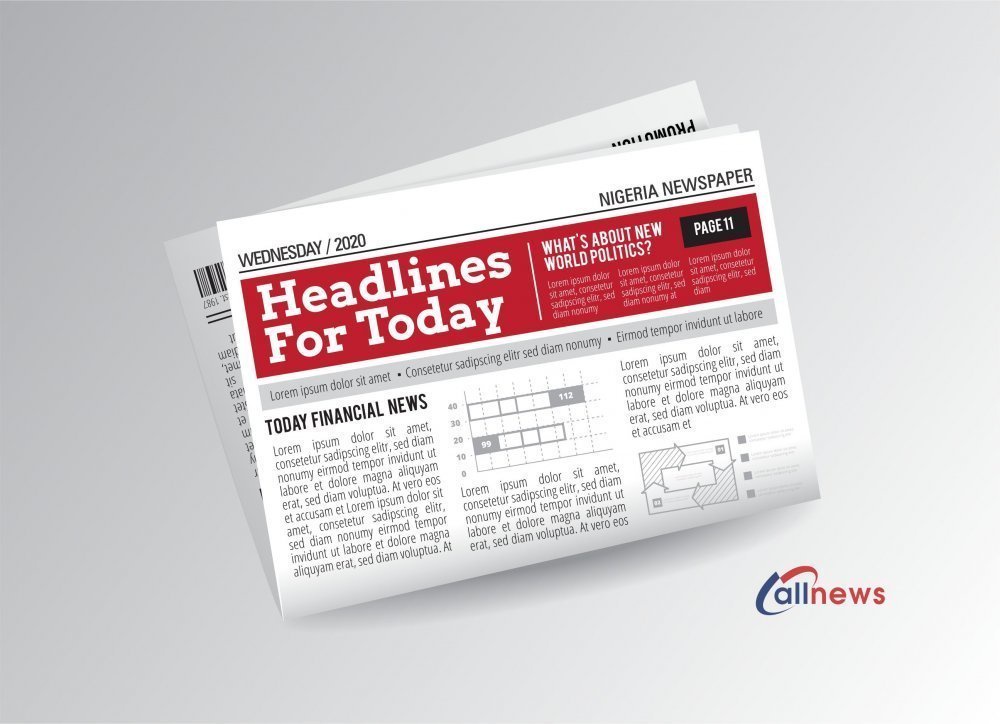 Nigerian Newspapers: Top 10 Headlines Wed, Sept 30th, 2020