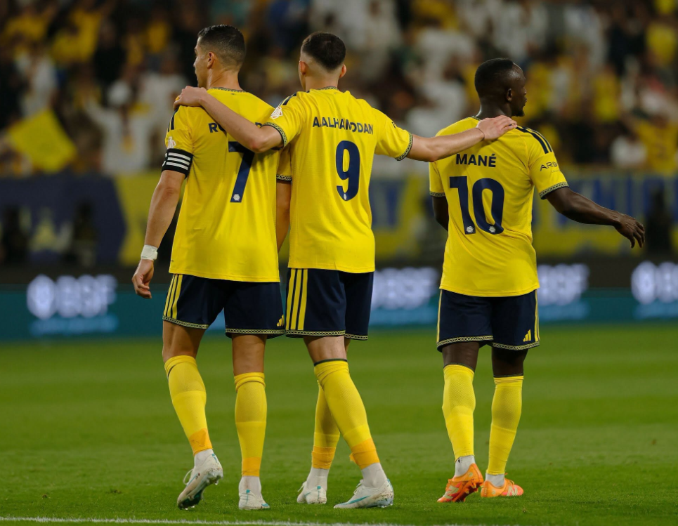 Ronaldo and Mane with Al Nassr. PHOTO/https://web.facebook.com/alnassrfc
