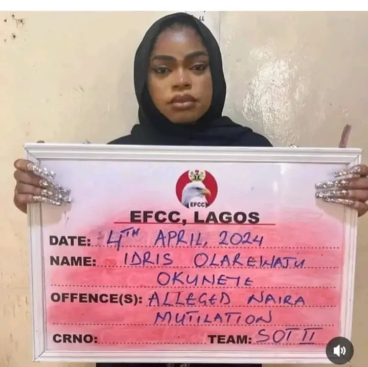 EFCC Shares Photo Bobrisky Their Custody, Says He’ll Charged Court