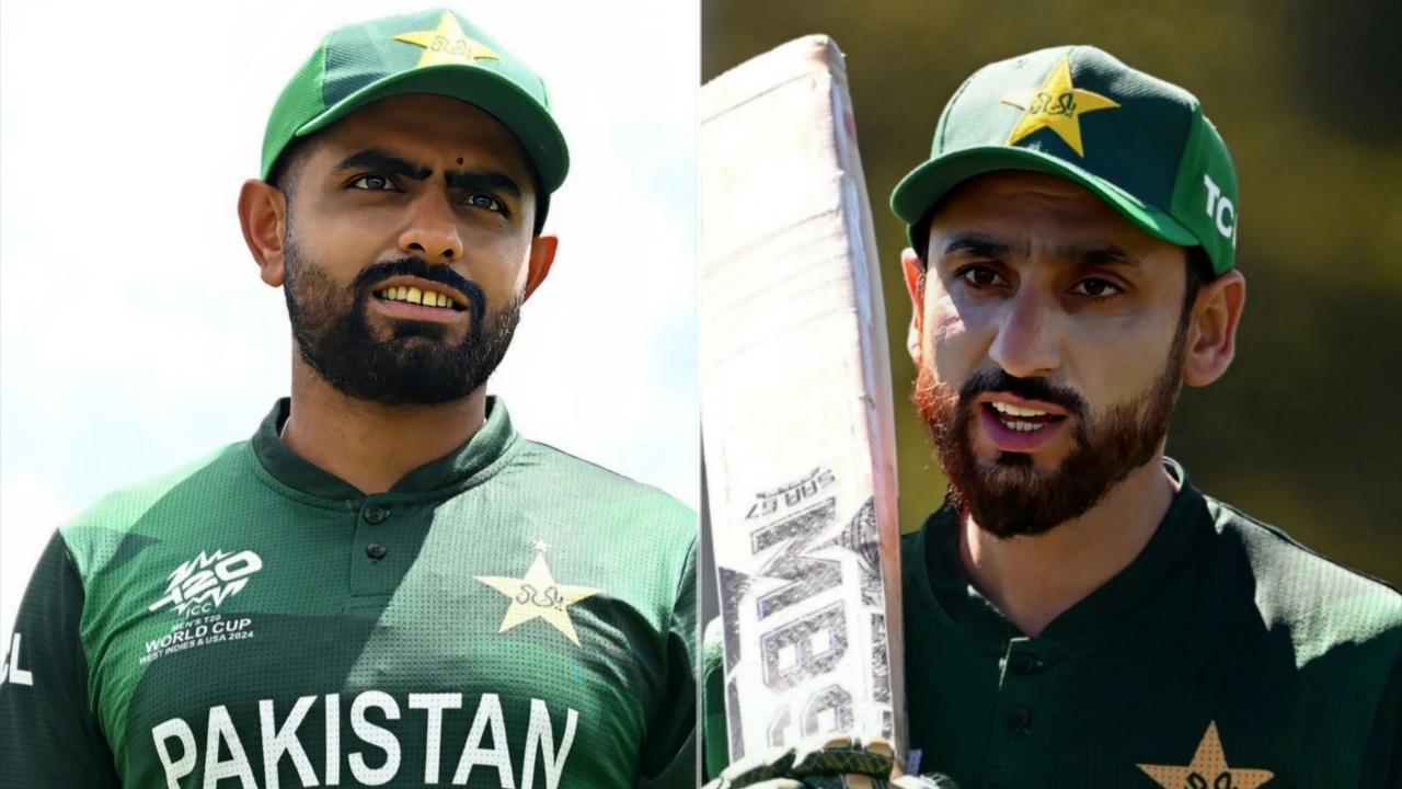 Babar Azam and Salman Ali Agha