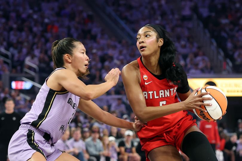 Angel Reese failed to score any points in the second half of the Dream's loss to the Valkyries