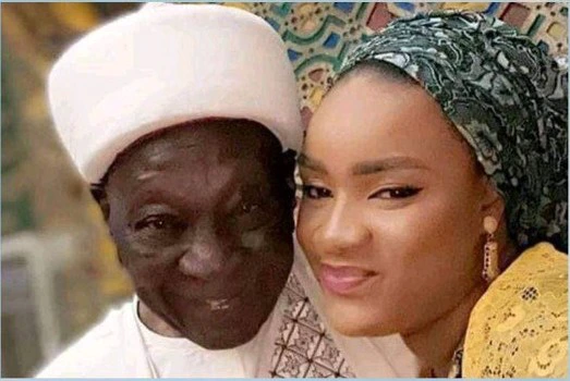 90-Year-Old King Marries beautiful 20-Year-Old Lady.