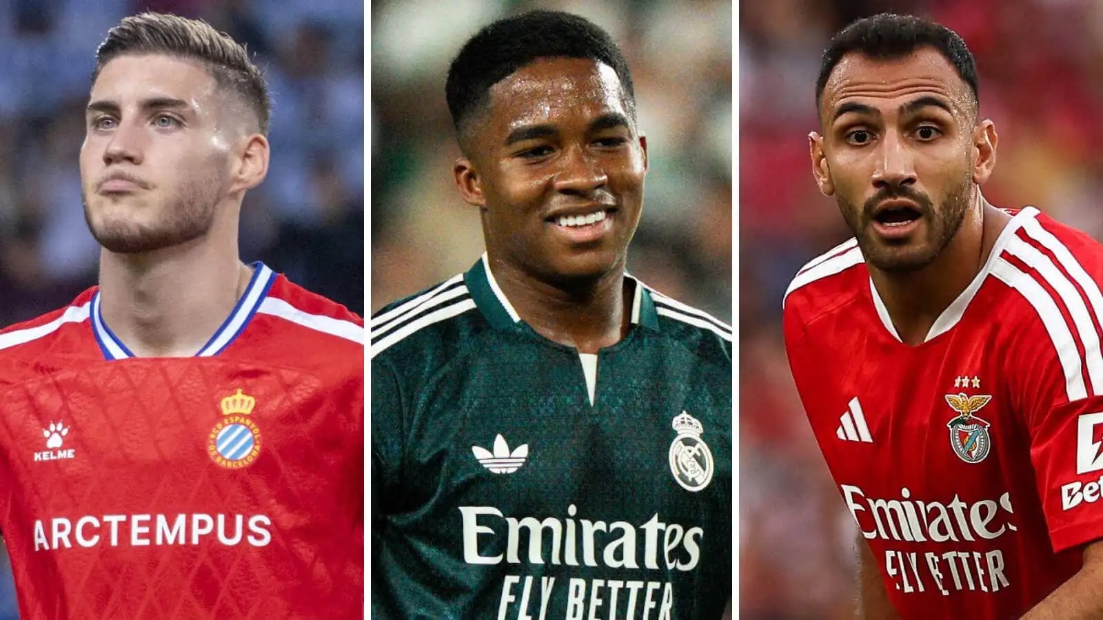 Roberto Fernandez, Endrick and Vangelis Pavlidis are all on Tottenham's radar