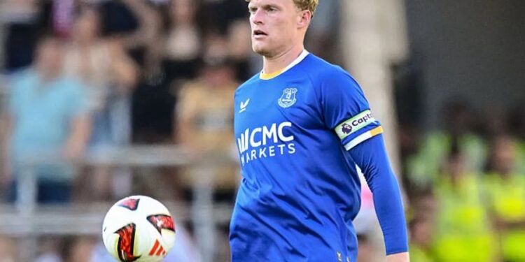 Liverpool To Compete With Manchester United For Everton Defender Jarrad Branthwaite