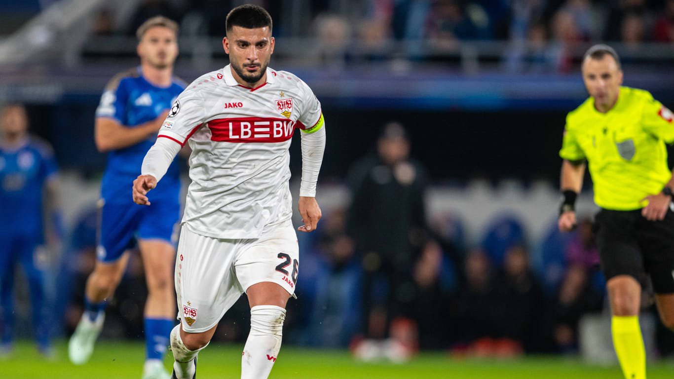 Deniz Undav in der Champions League: Am letzten Spieltag traf er gegen Bratislava.