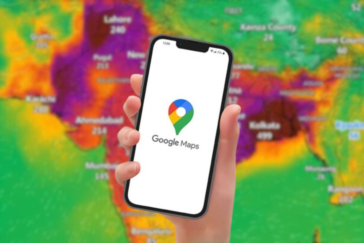 Google Maps AQI