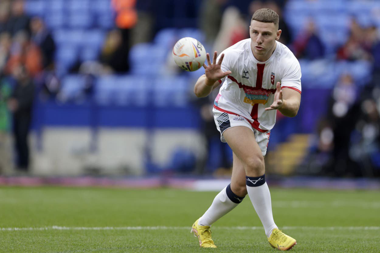 England captain George Williams is determined to lead his side to World Cup glory (Richard Sellers/PA)
