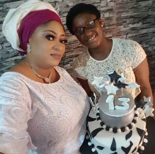 16 Years After She Left Her First Husband For Her Career, Check Out Ronke Oshodi oke Recent Photos And Her Family