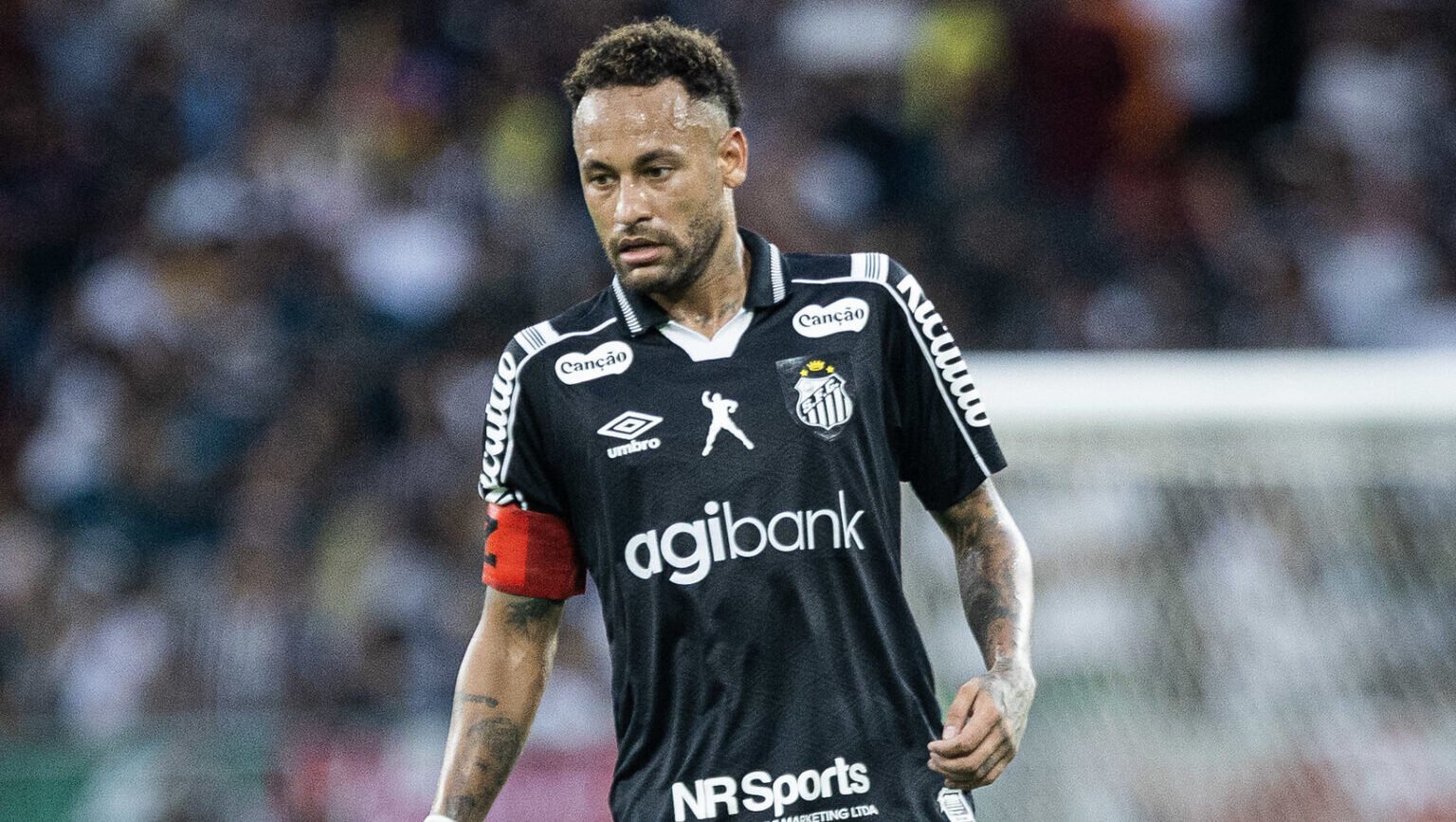 Neymar em jogo contra o Fluminense - Foto: Reinaldo Campos/ Santos F.C.