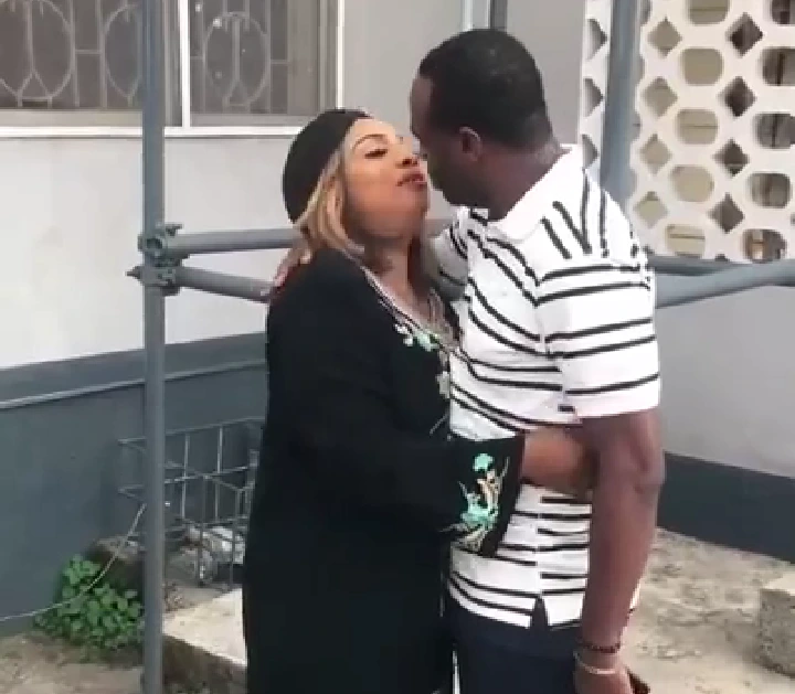 See Funny photos of Femi Adebayo with Toyin Abraham, Mide Martins, Funke Akindele and other actors