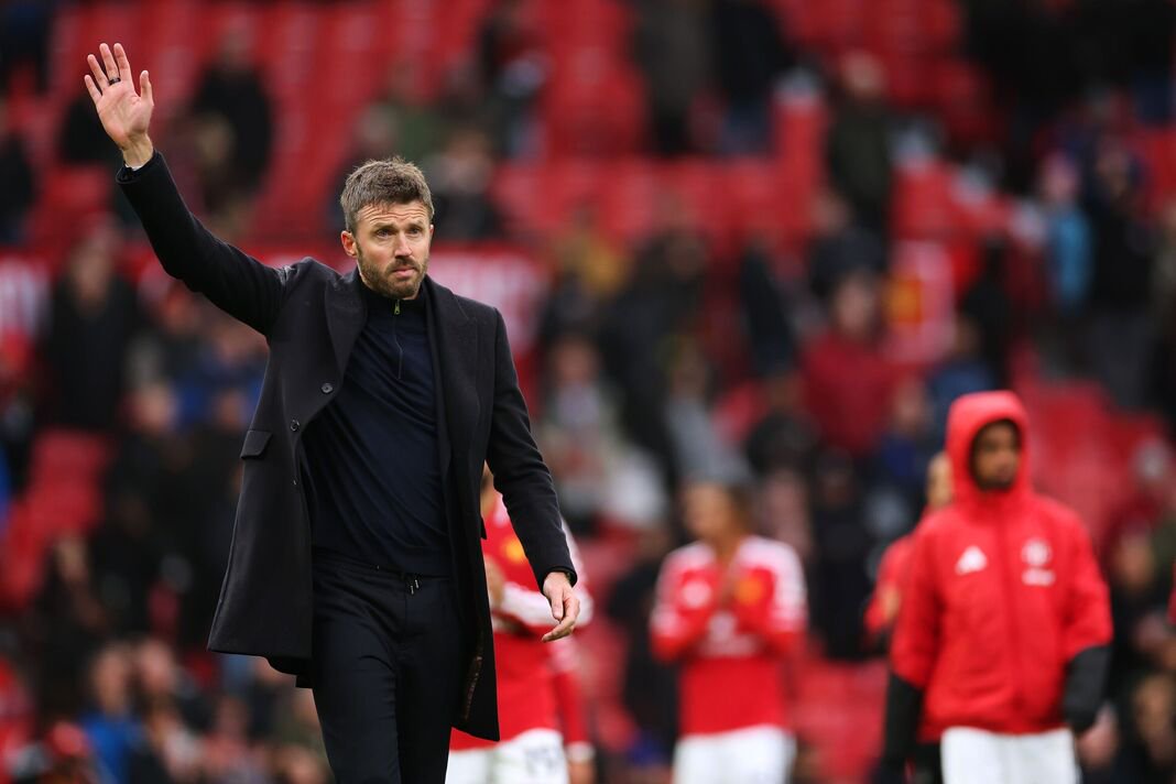 Michael Carrick is on the brink of being sacked by Manchester United