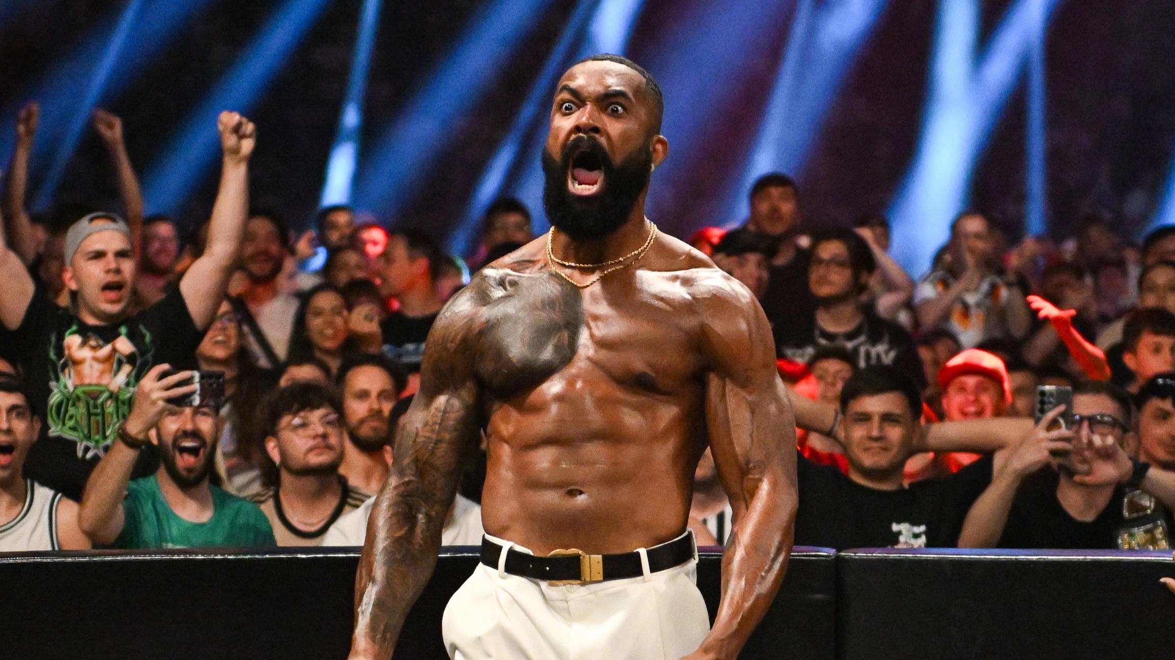 WWE star sued over unwanted lap dance that left alleged victim’s children ‘mocked and ridiculed’