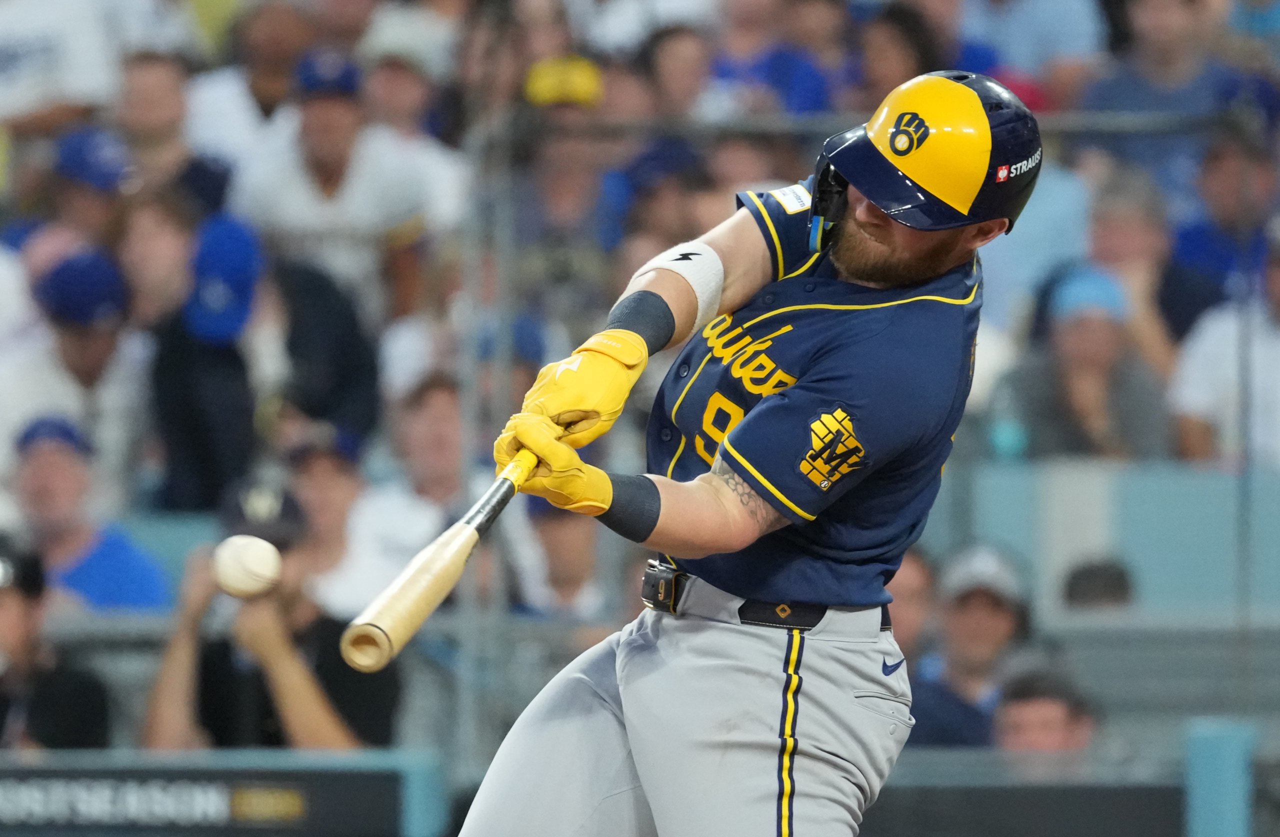 MLB: NLCS-Milwaukee Brewers at Los Angeles Dodgers
