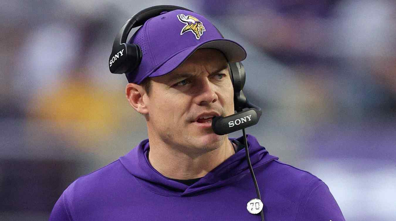 Kevin O'Connell head coach of the Minnesota Vikings
