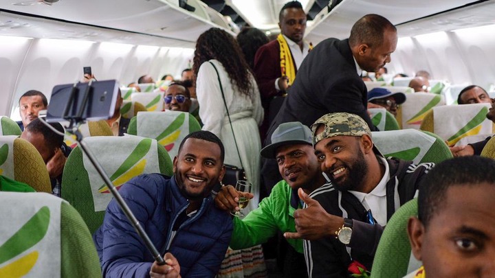 First commercial flight in 20 years leaves Ethiopia for Eritrea