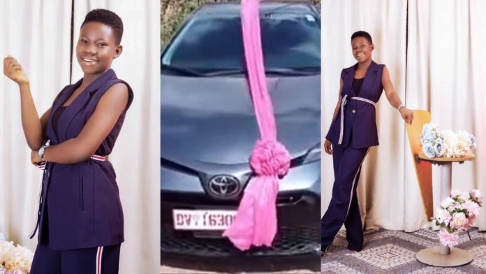 Odehyieba Priscilla gets Toyota Corolla LE (2021 Model) as birthday gift for turning 15 years old