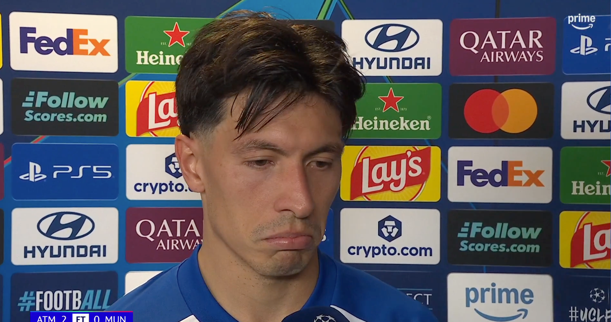 Lisandro Martinez spoke out against Manchester United chiefs following the defeat to Atletico Madrid