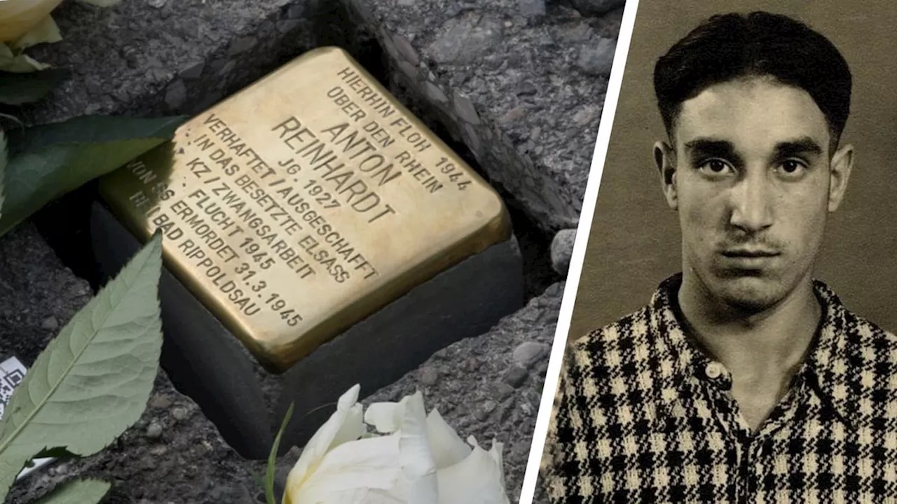 Die Schweiz schickte ihn zurück zu den Nazis: Erster Aargauer Stolperstein gesetzt