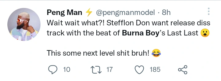 Reactions as Stefflon Don Is Set To Drop Diss Track In Reply To Her Ex Boyfriend, Burnaboy 7c3b45d6a38b4fd181a9b1f80add923a?quality=uhq&format=webp&resize=720