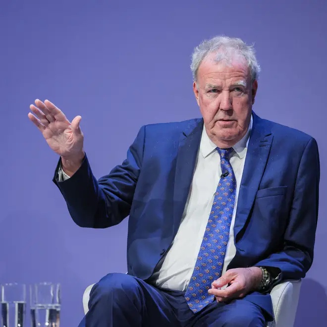 Jeremy Clarkson at the Conservative party conference earlier in October