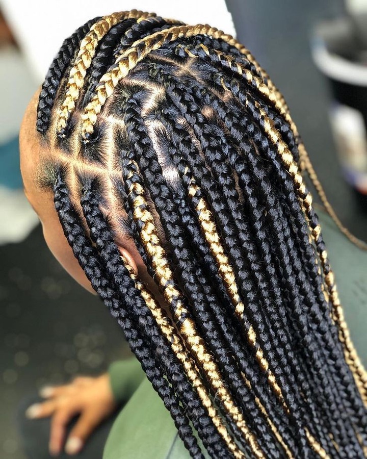 30 Simple Raster Braid Hairstyles Every Lady Should Try Out. - Opera News