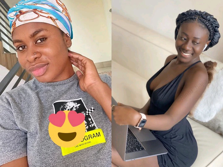 No makeup Photos of Hajia Bintu and Yaa Jackson, who looks more beautiful (photos)