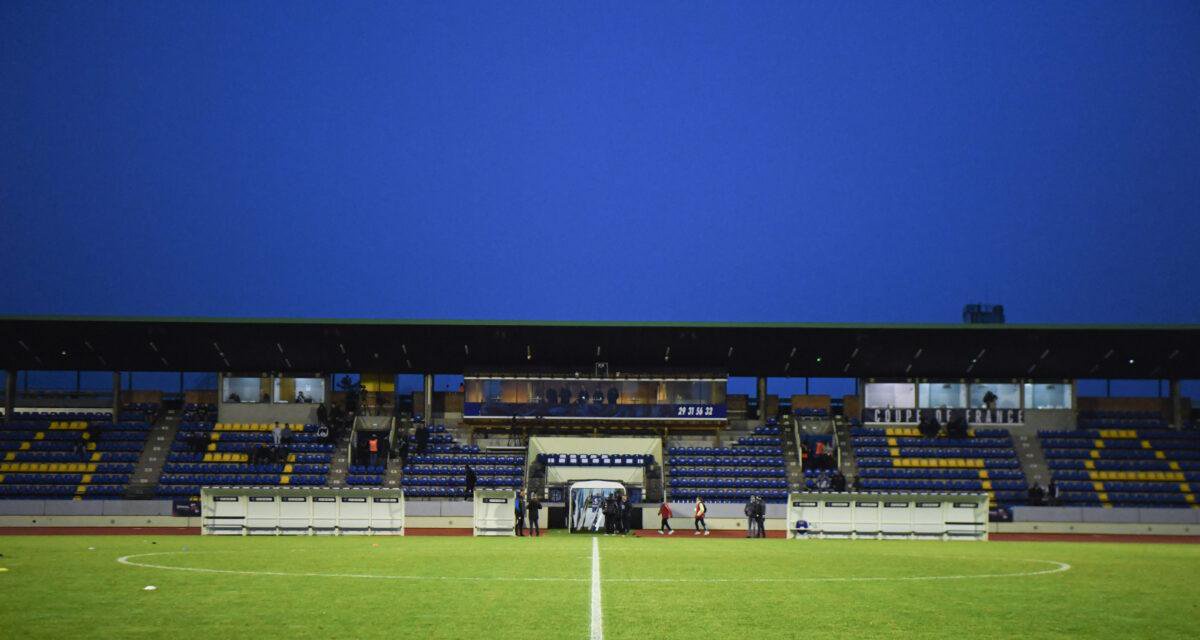 Le stade de la Colombière à Épinal