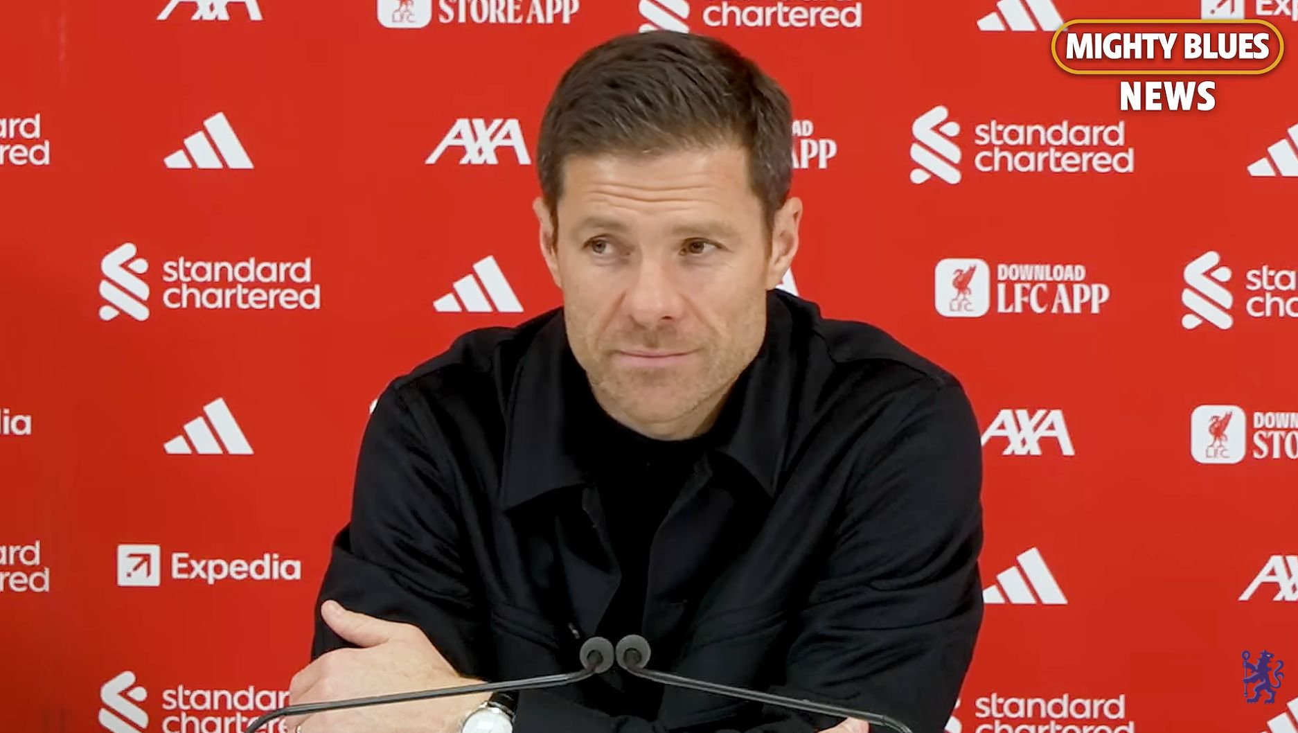 Xabi Alonso in the press conference