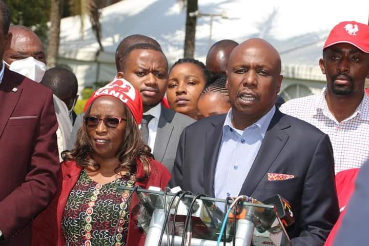 Gideon Moi (KANU) Storms Kiambaa Over Jubilee's Ticket ...