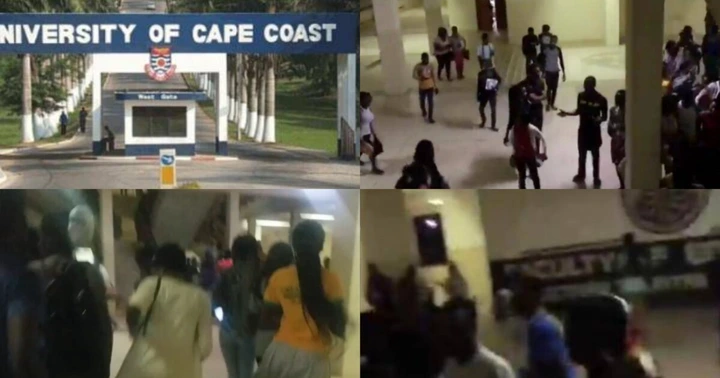 Alleged : Suspected Armed Robbers Storm UCC, Rape A Student And Stabbed Two Others 