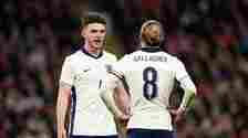 England’s Declan Rice (left) and Conor Gallagher are long-term friends