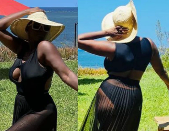 Waje - Fans React As 41-year Old Nigerian Singer, Waje Drops Swimsuit Photos On IG  7d00ee1d1d464dbeb07c6e32d288810b?quality=uhq&format=webp&resize=720