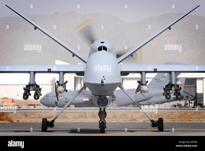 US military drones and unmanned aerial vehicles - UAV's Stock Photo - Alamy