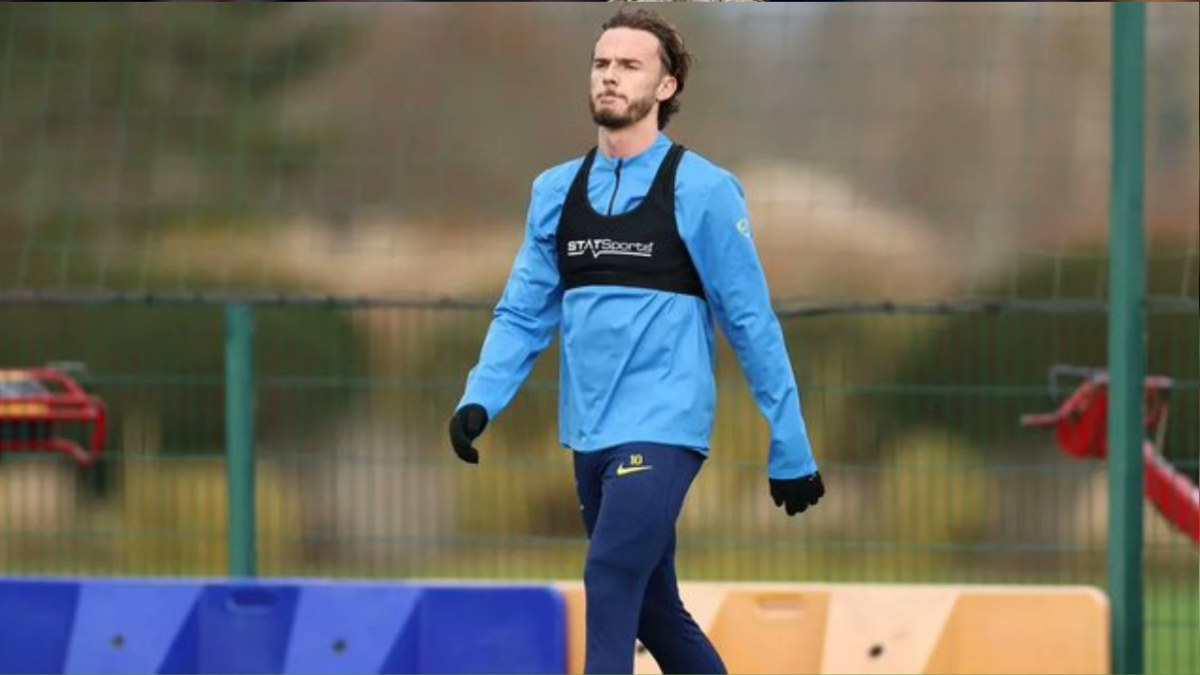 James Maddison back playing on grass as he posts update on TikTok