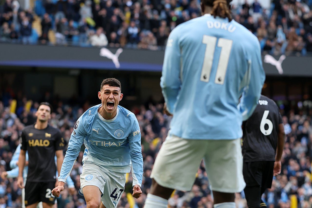 Phil Foden is beginning to repay Enzo Maresca's faith in him (Getty)