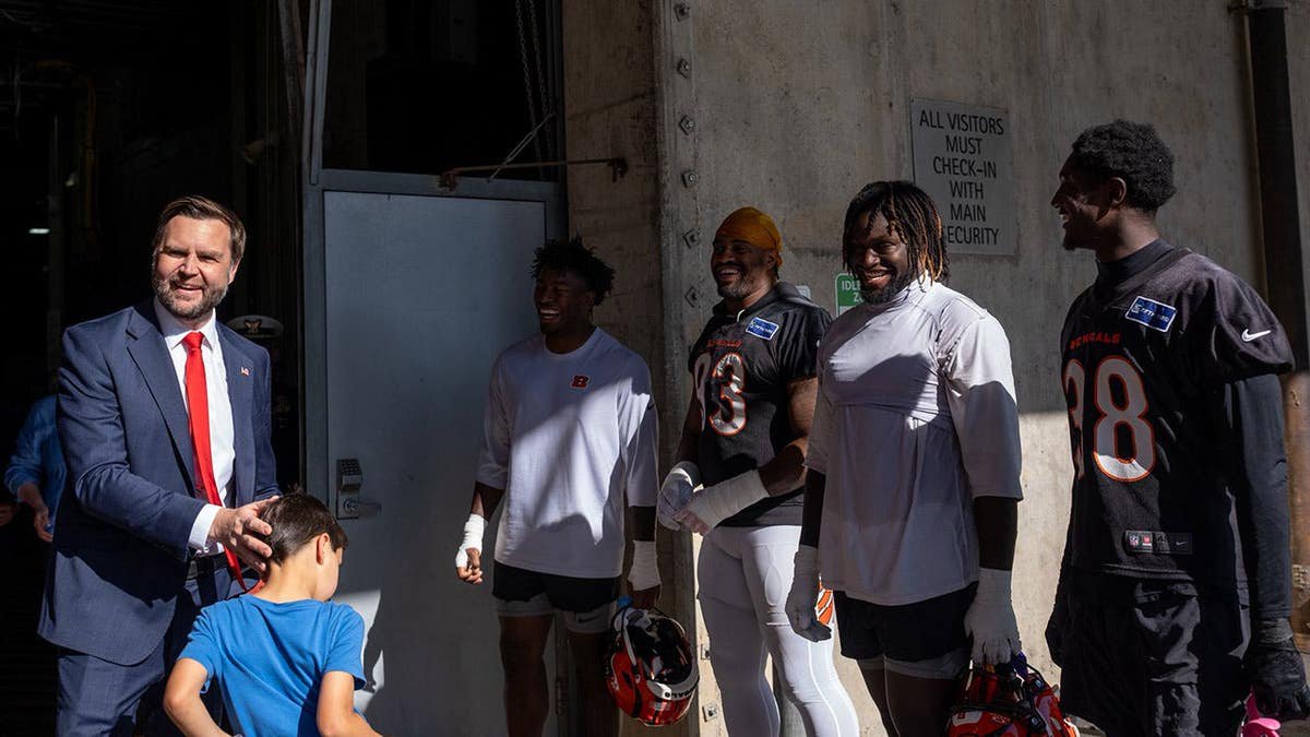 JD Vance with Bengals