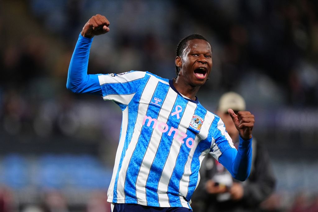 Coventry City 's Stephen Mfuni 
