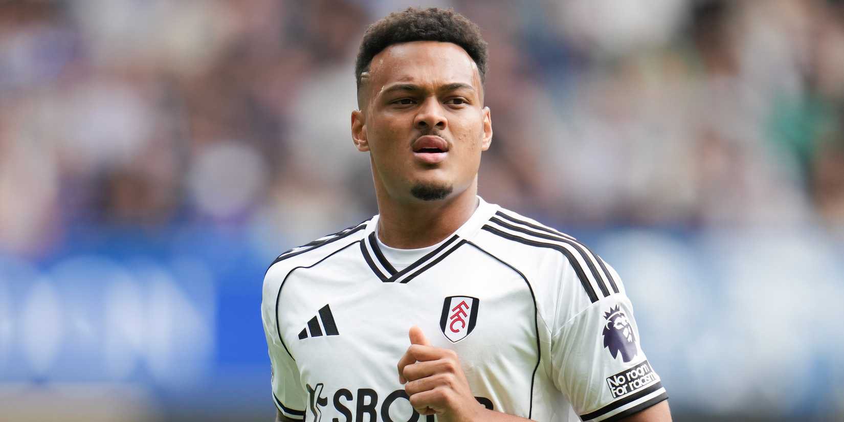 Rodrigo Muniz in action for Fulham