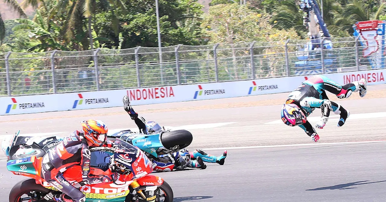 Harte Bauchlandung: Mandalika-Moto2-Fluch über Aspar-Pilot David Alonso - Moto2