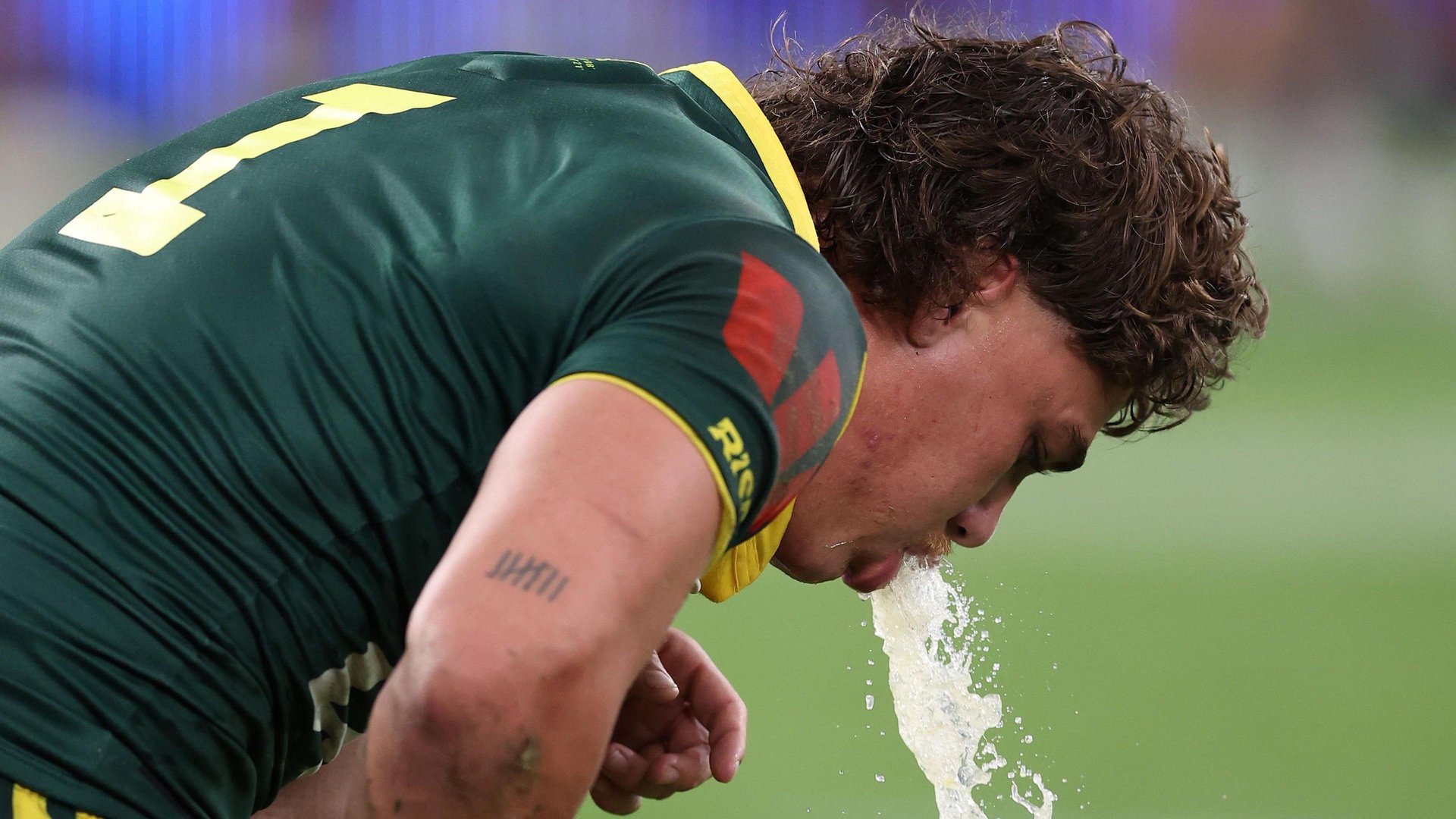 Reece Walsh vomits