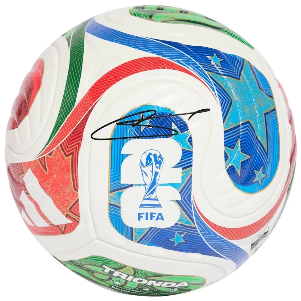 Harry Kane England National Team Autographed Fanatics Authentic 2026 FIFA World Cup Trionda Authentic Soccer Ball